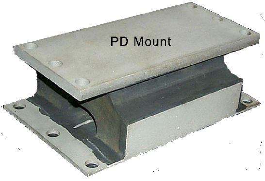 NATO\ MOD Antivibration mount for ship engines and machinery 