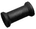  BOAT TRAILER   FLANGED KEEL ROLLER
