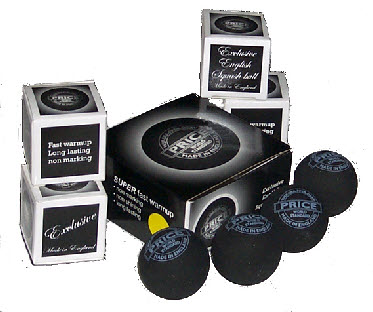  squash balls, QUALITY BALLS made in Britain 