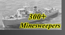 300+ mine sweepers with Price rubber mounts