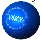 BLUE RACKET BALLl, made by Price of bath,Official ball makers