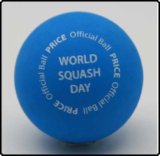 WORLD SQUASH, ball made by PRICE OF BATH