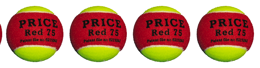 RED  minitennis ball