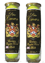Tennis balls made in England