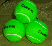 OrangeTennis balls  for a present