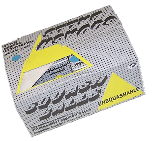 Unsquashable, squash balls,made bvy J Price