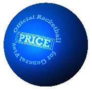  RACKETBALL-BALLS- made by Price of bath-Official ball makers