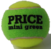 Green Mini tennis ball 