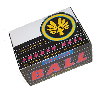 Oliver, squash balls,made by J Price