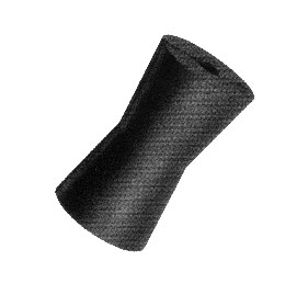 boat trailer rubber 3.5" V roller dmp2v