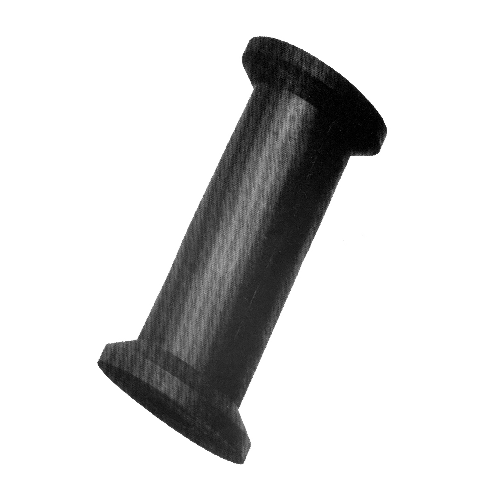 Boat trailer Rubber  keel roller 7"  dmp7