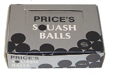 Squash-Balls made in UK by Price of Bath