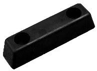 Rubber boat trailer buffer 8" JP6