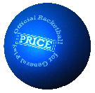 BLUE RACKET BALLl, made by Price of bath,Official ball makers