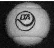 White tennis balls  used at Wimbledon