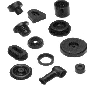 Custom moulded rubber components for specialist applications