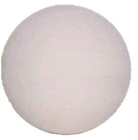  ball- rubber-l,4.5" made by Price of Bath-in BATH