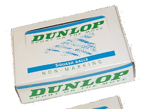 DUNLOP SQUASH BALLS,