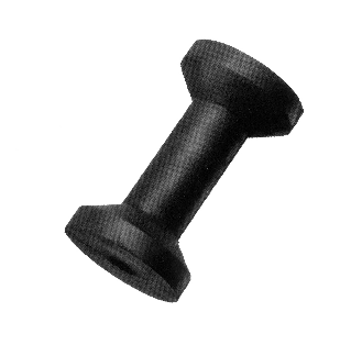 Boat trailer 3.5" Rubber  keel roller 