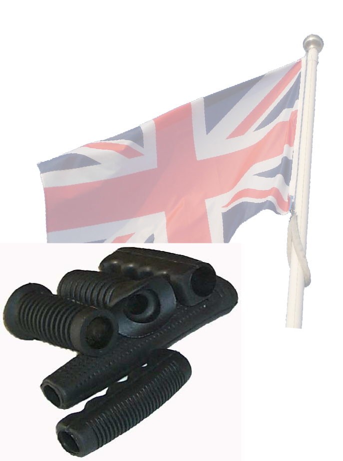 rubber handle grips for wheelbarrows,sack truck handles,grips for hammers,wheel chair handle grips,general use grips