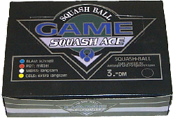 Karsdadt, squash balls,made by J Price