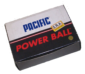 Pacific, Power squash balls,made by J Price